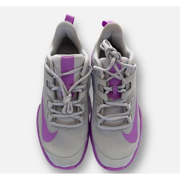 Nike Women's Court Vapor Lite Court DC3431-024 White/Purple SZ 10/8.5 Men’s - Picture 3 of 5